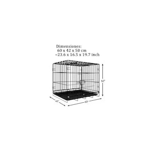 Foto 2 | Jaula Plegable Transportadora Perro Eo Safe Imports Esi-18410 Negro