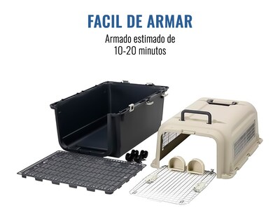 Foto 7 | Transportadora De Plástico Para Mascotas Xs