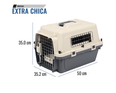 Foto 8 | Transportadora De Plástico Para Mascotas Xs