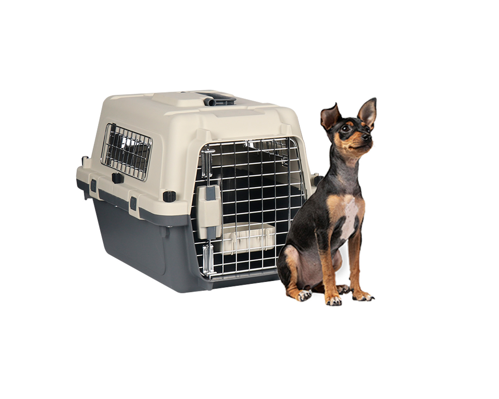Foto 1 | Transportadora De Plástico Para Mascotas S