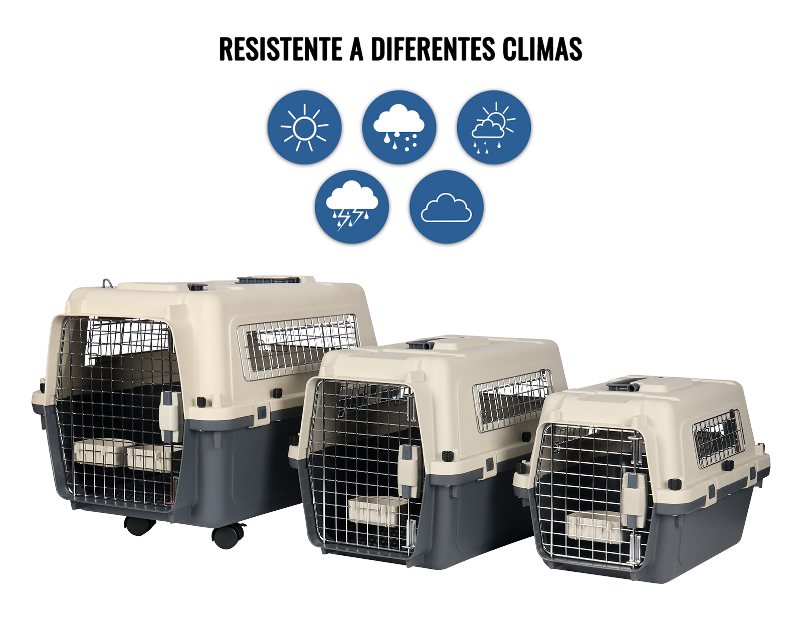 Foto 5 pulgar | Transportadora De Plástico Para Mascotas S