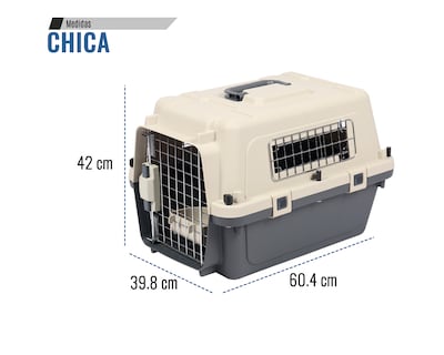 Foto 8 | Transportadora De Plástico Para Mascotas S