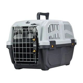 Foto 1 | Transportadora Chico Mascotas 48cm X 31.5cm Belug, Negro Blanco