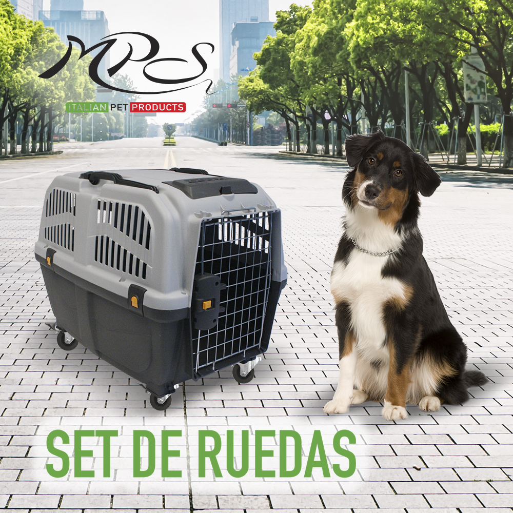 Foto 5 pulgar | Ruedas para Transportadoras de Perros y Gatos MPS Skudo MP011101 Compatible con Modelo 4/5/6/7 4 Piezas