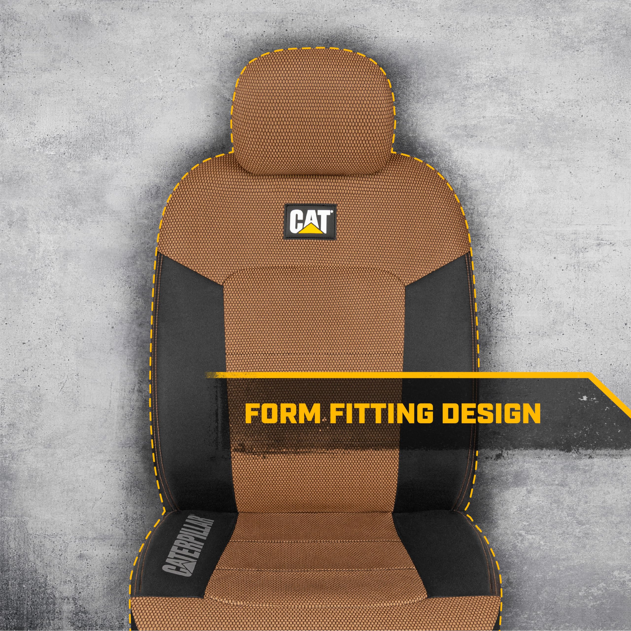 Foto 6 | Fundas De Asiento Automotrices Cat Meshflex Para Automóviles, Camiones Y Suv - Venta Internacional.