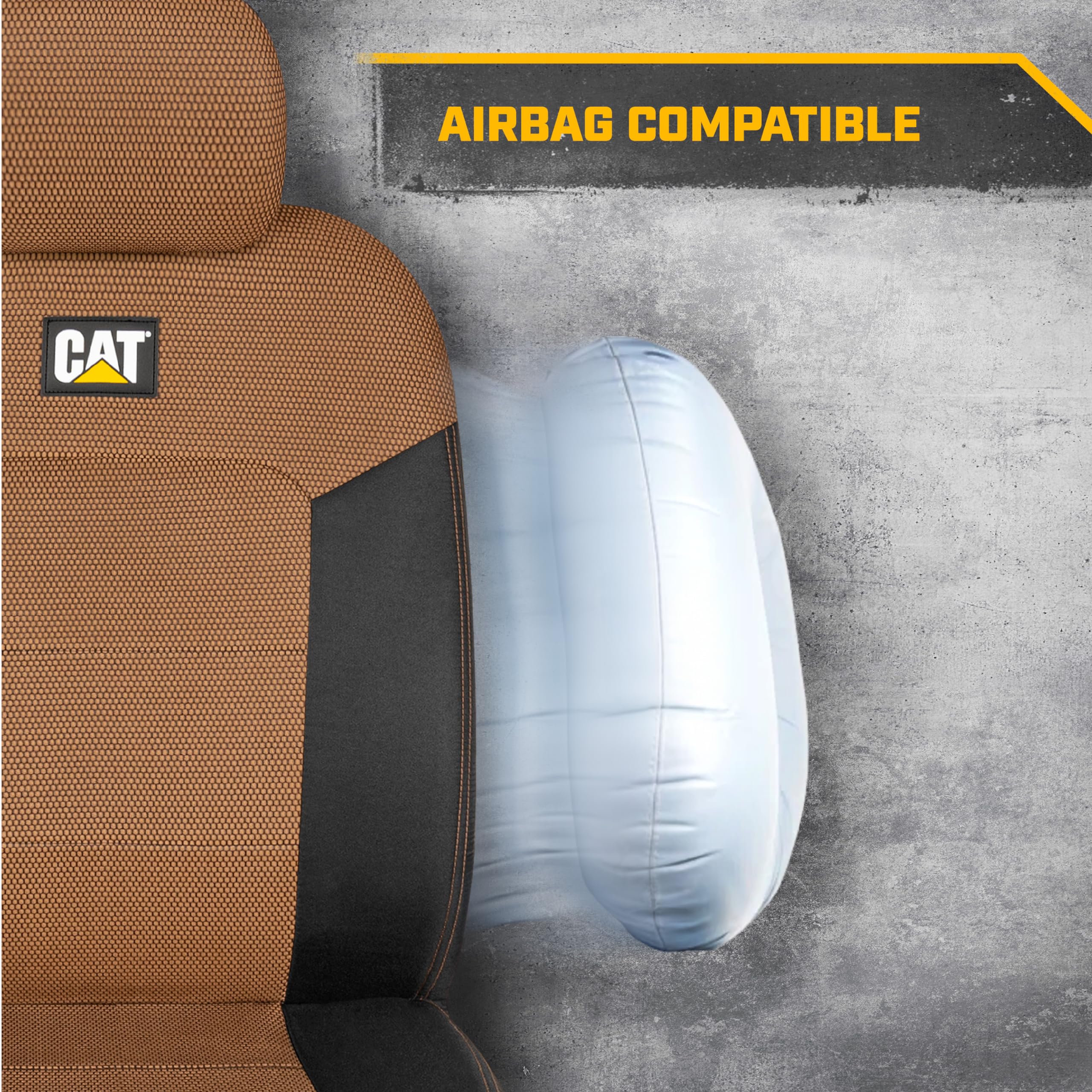 Foto 7 | Fundas De Asiento Automotrices Cat Meshflex Para Automóviles, Camiones Y Suv - Venta Internacional.