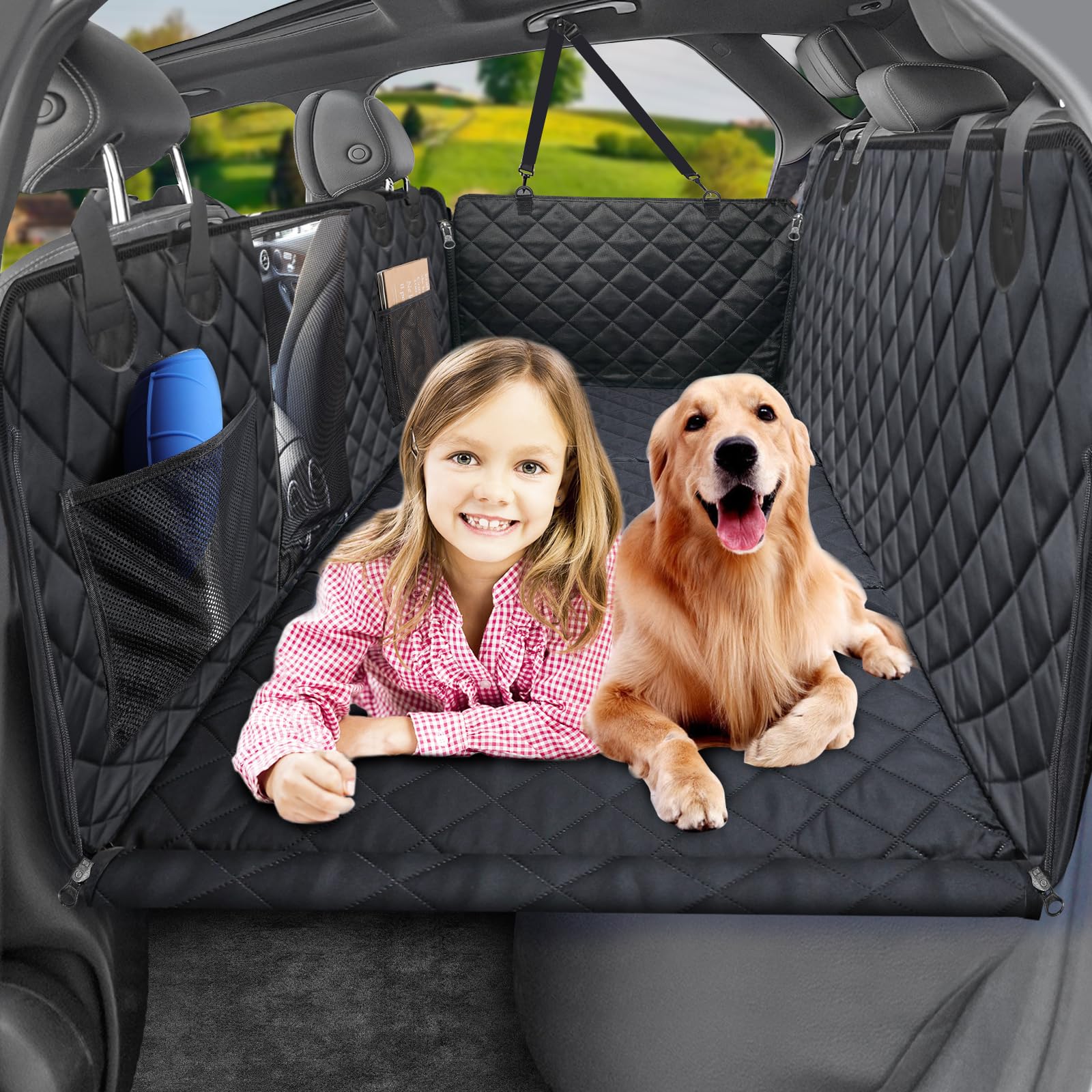 Foto 2 pulgar | Extensor De Funda De Asiento De Coche Para Perros Urpower A Prueba De Agua Con Cama - Venta Internacional.