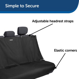 Foto 2 | Funda De Asiento De Banco Petsafe Happy Ride Impermeable Para Coches, Color Negro - Venta Internacional.