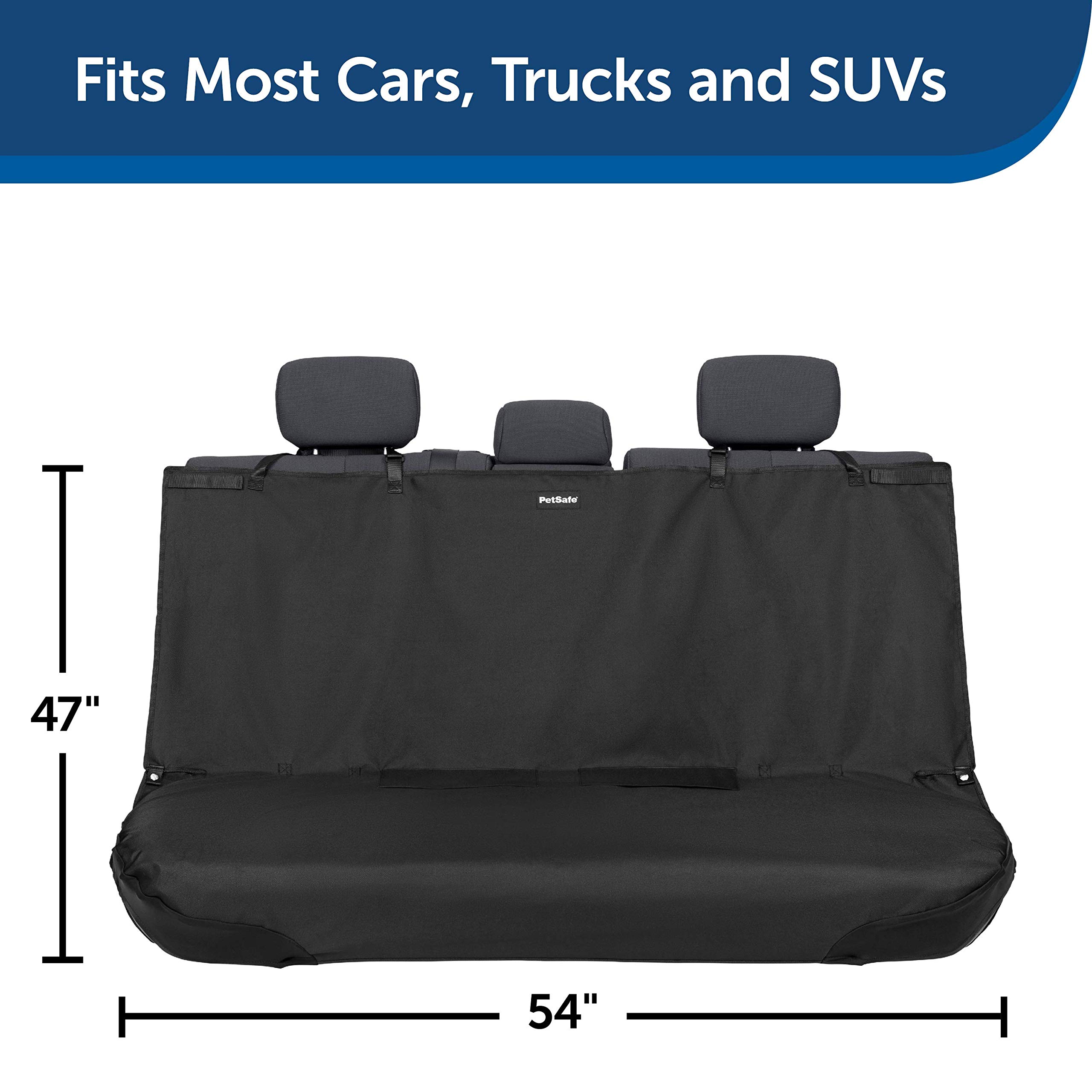 Foto 7 pulgar | Funda De Asiento De Banco Petsafe Happy Ride Impermeable Para Coches, Color Negro - Venta Internacional.