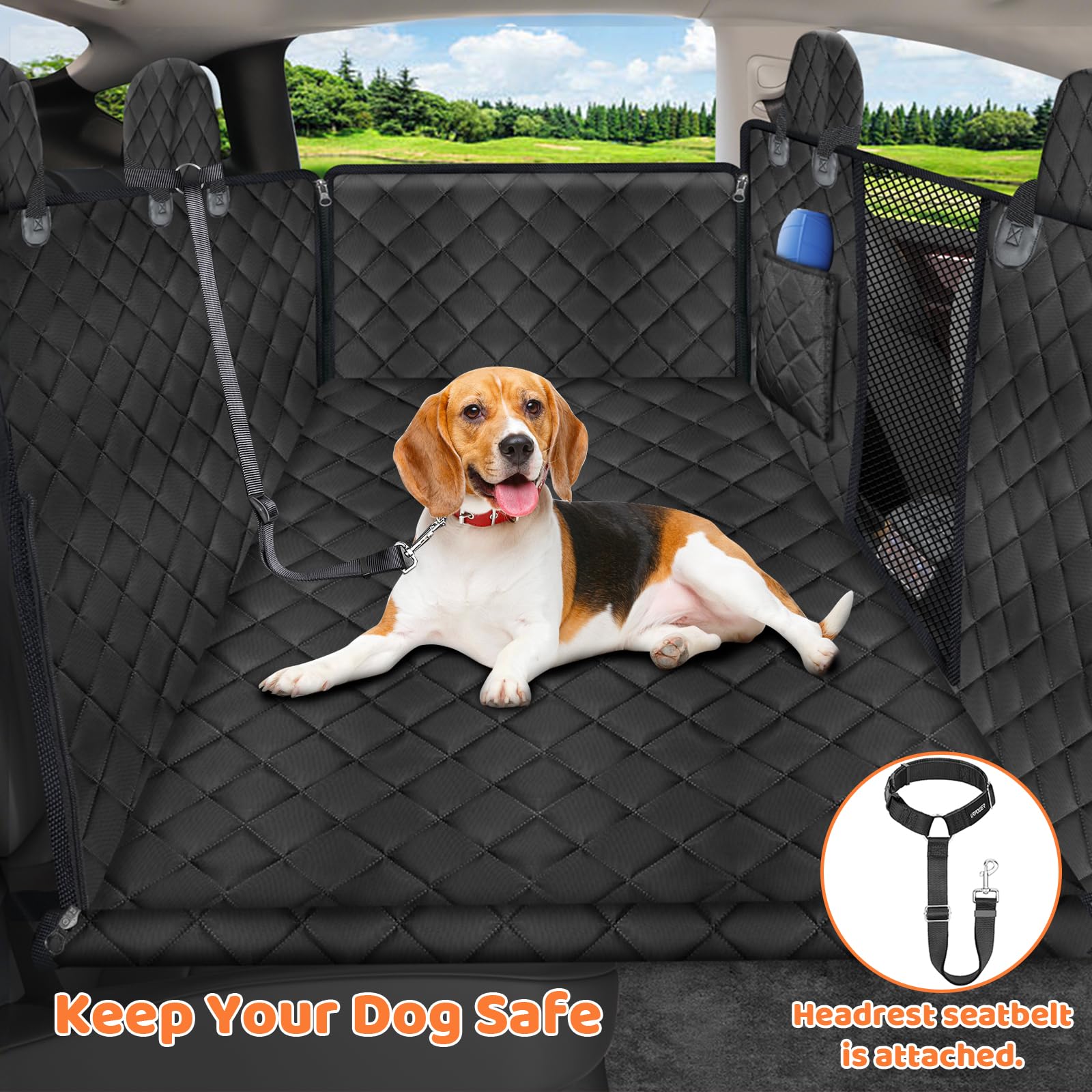 Foto 7 pulgar | Extensor De Asiento Trasero Para Perros Urpower Para Tesla Model Y, Resistente Al Agua - Venta Internacional.