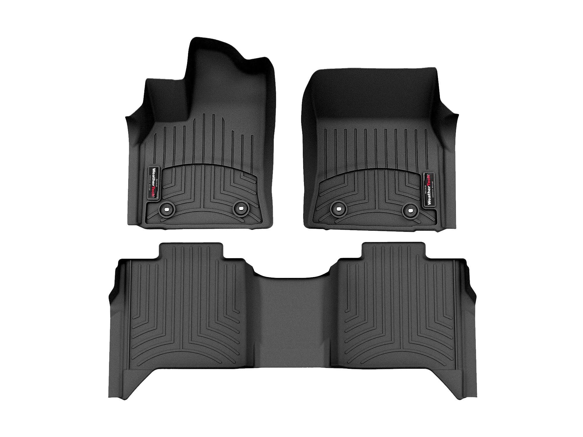 Foto 2 pulgar | Floorliners Weathertech Para Toyota Tundra (crewmax), Color Negro - Venta Internacional.