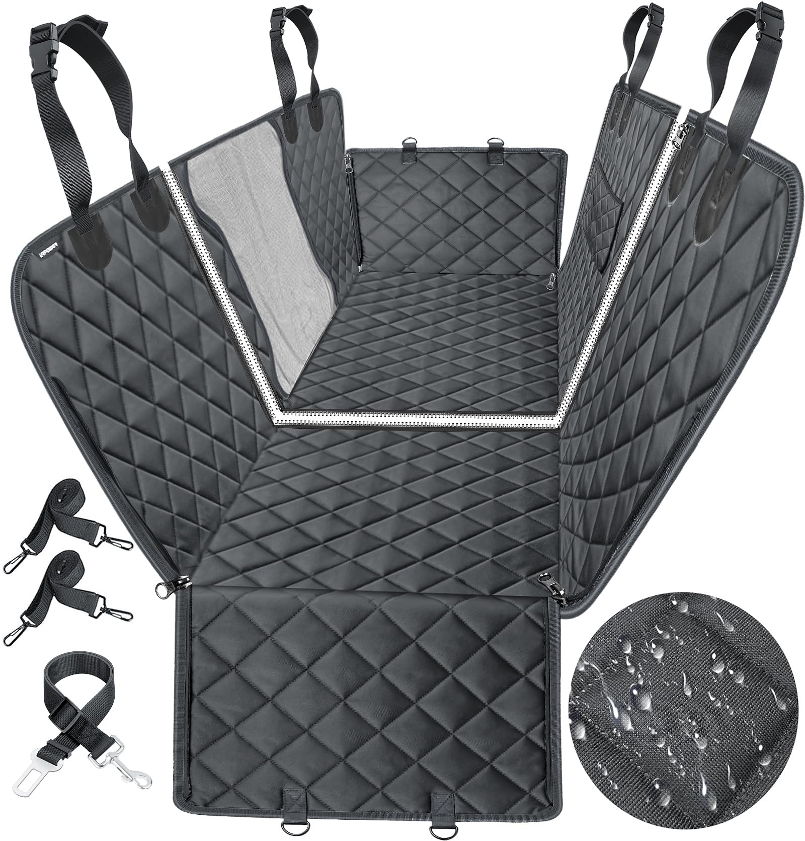 Foto 2 pulgar | Funda De Asiento De Coche Para Perros Urpower 6 En 1, Impermeable, 54 X 58 Pulgadas - Venta Internacional.
