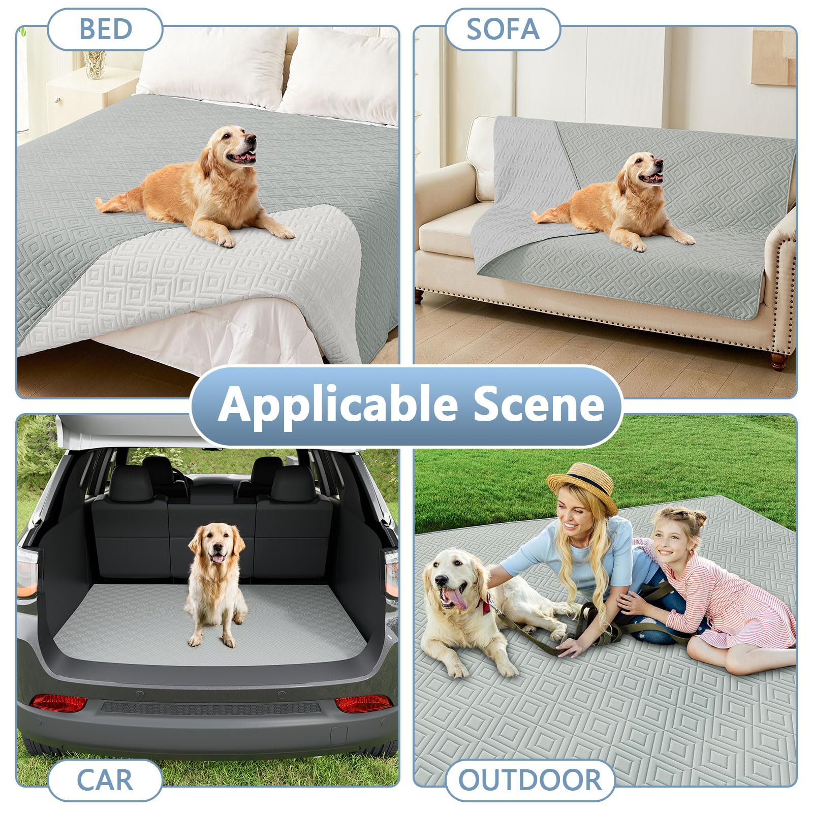 Foto 5 pulgar | Manta Impermeable Para Perro Hyha Para Sofá, Funda De Sofá, 210 X 210 Cm - Venta Internacional.