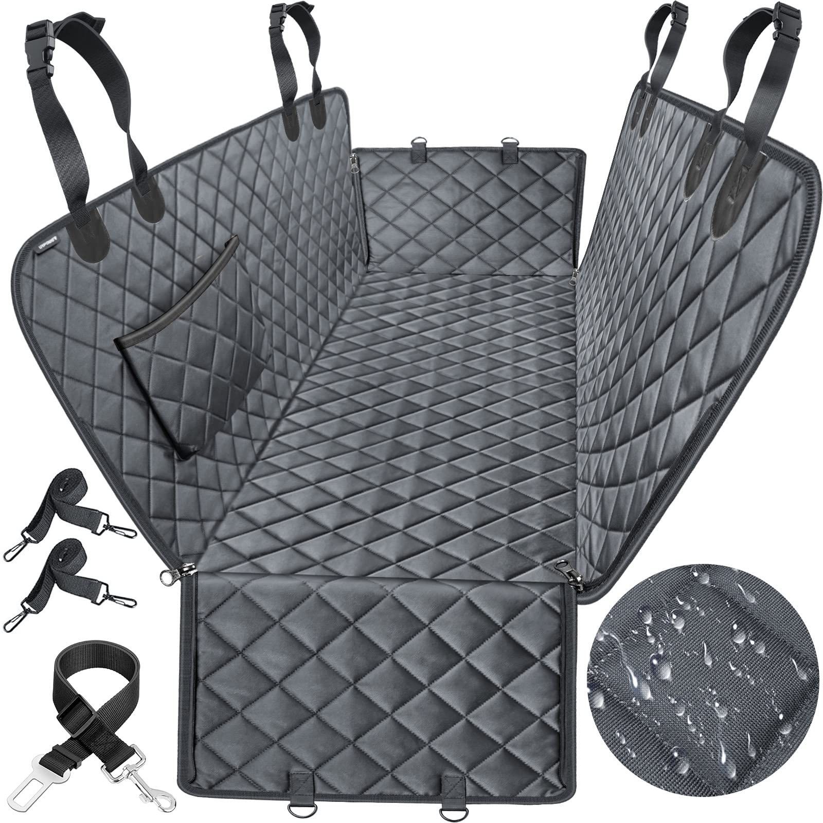 Funda De Asiento Para Perros Urpower, Hamaca 100% Impermeable Para Coches - Venta Internacional.