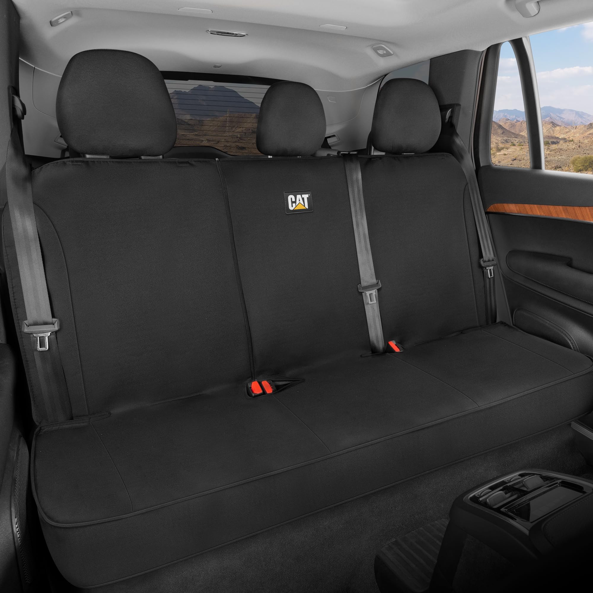 Foto 2 pulgar | Funda De Asiento Cat Flexfit Para Coches, Camiones, Suv, Color Negro - Venta Internacional.