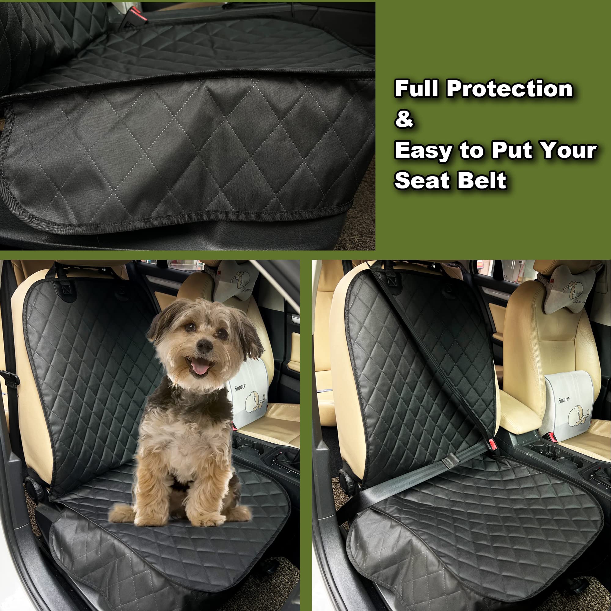 Foto 7 pulgar | Funda De Asiento Delantero De Coche Para Perros Femular, Impermeable, Paquete De 2 - Venta Internacional.