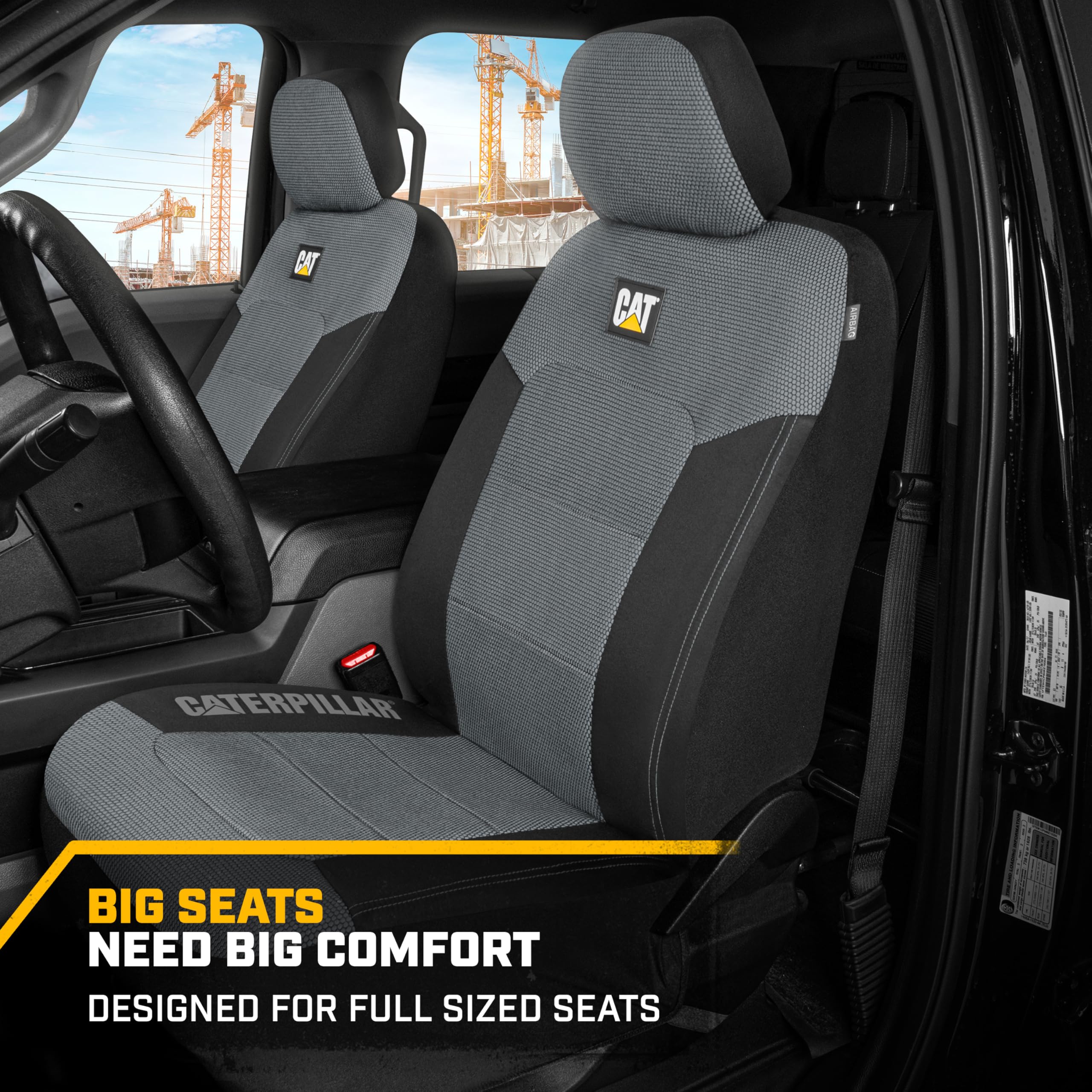 Foto 4 pulgar | Fundas De Asiento Automotrices Cat Meshflex Para Automóviles, Camiones Y Suv - Venta Internacional.