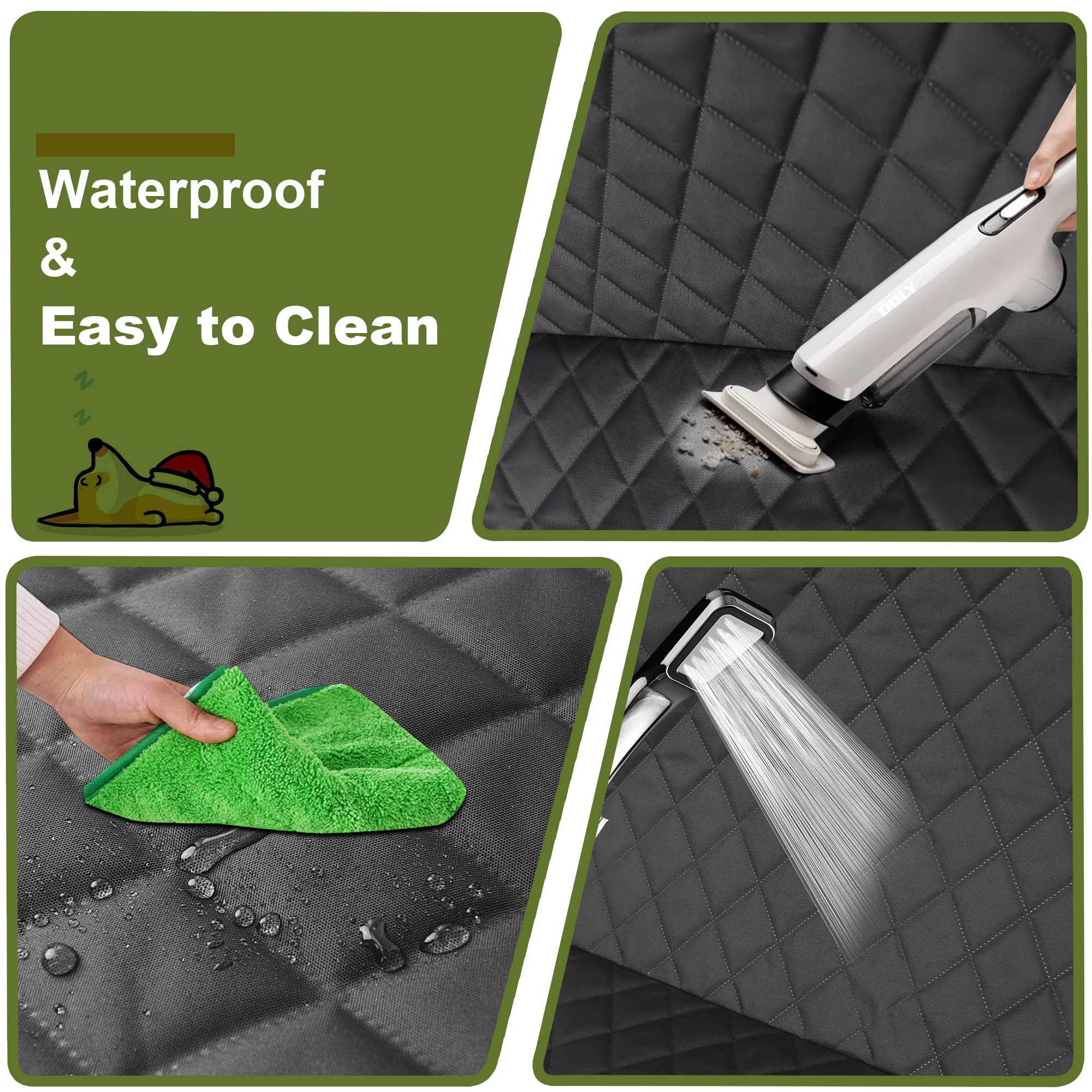 Foto 5 pulgar | Funda De Asiento Delantero De Coche Para Perros Femular, Impermeable, Paquete De 2 - Venta Internacional.