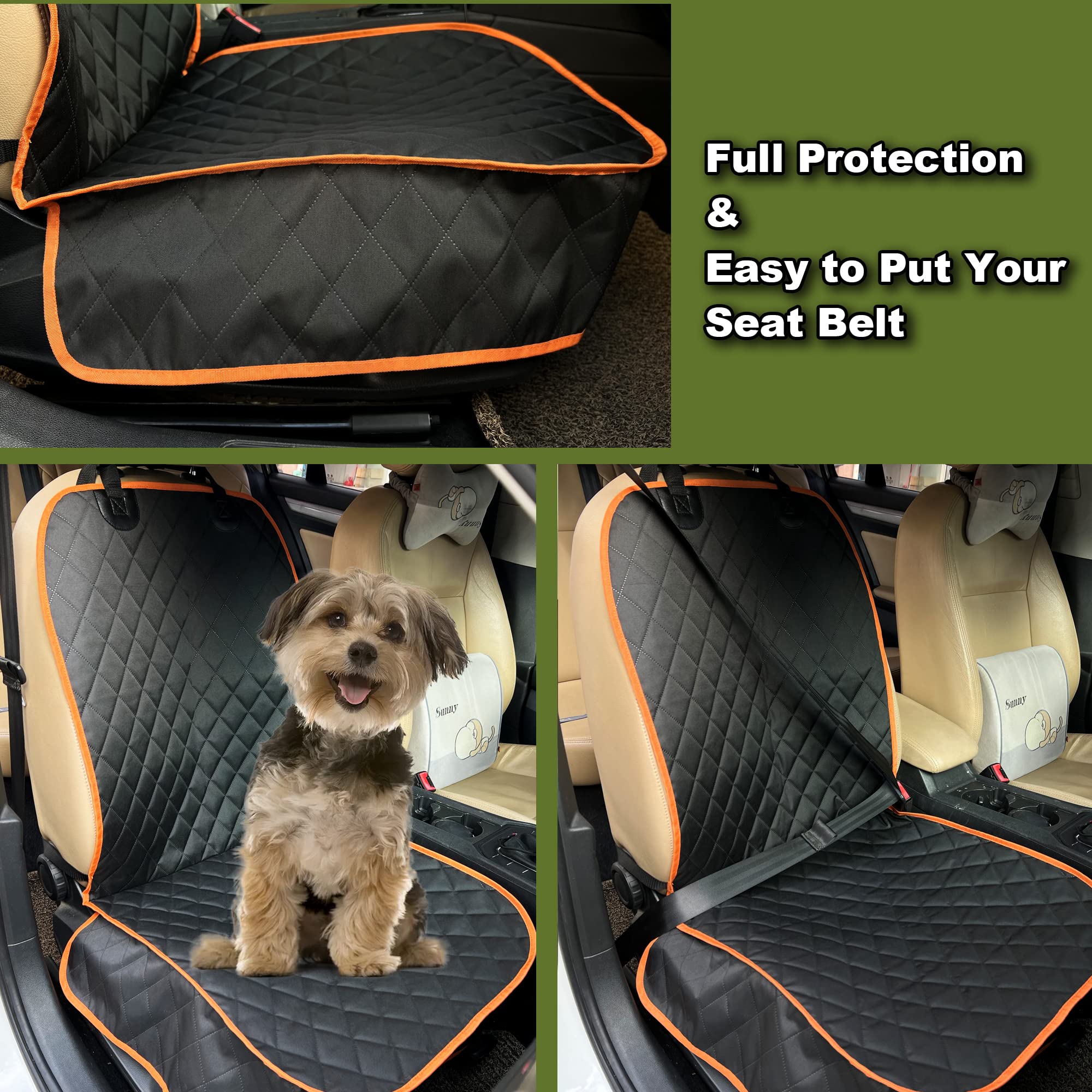 Foto 7 pulgar | Funda De Asiento Delantero De Coche Para Perros Femular, Impermeable, Paquete De 2 - Venta Internacional.