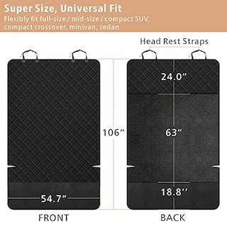 Foto 2 | Cargo Liner F-color Suv Para Perros Resistente Al Agua Universal F - Venta Internacional.