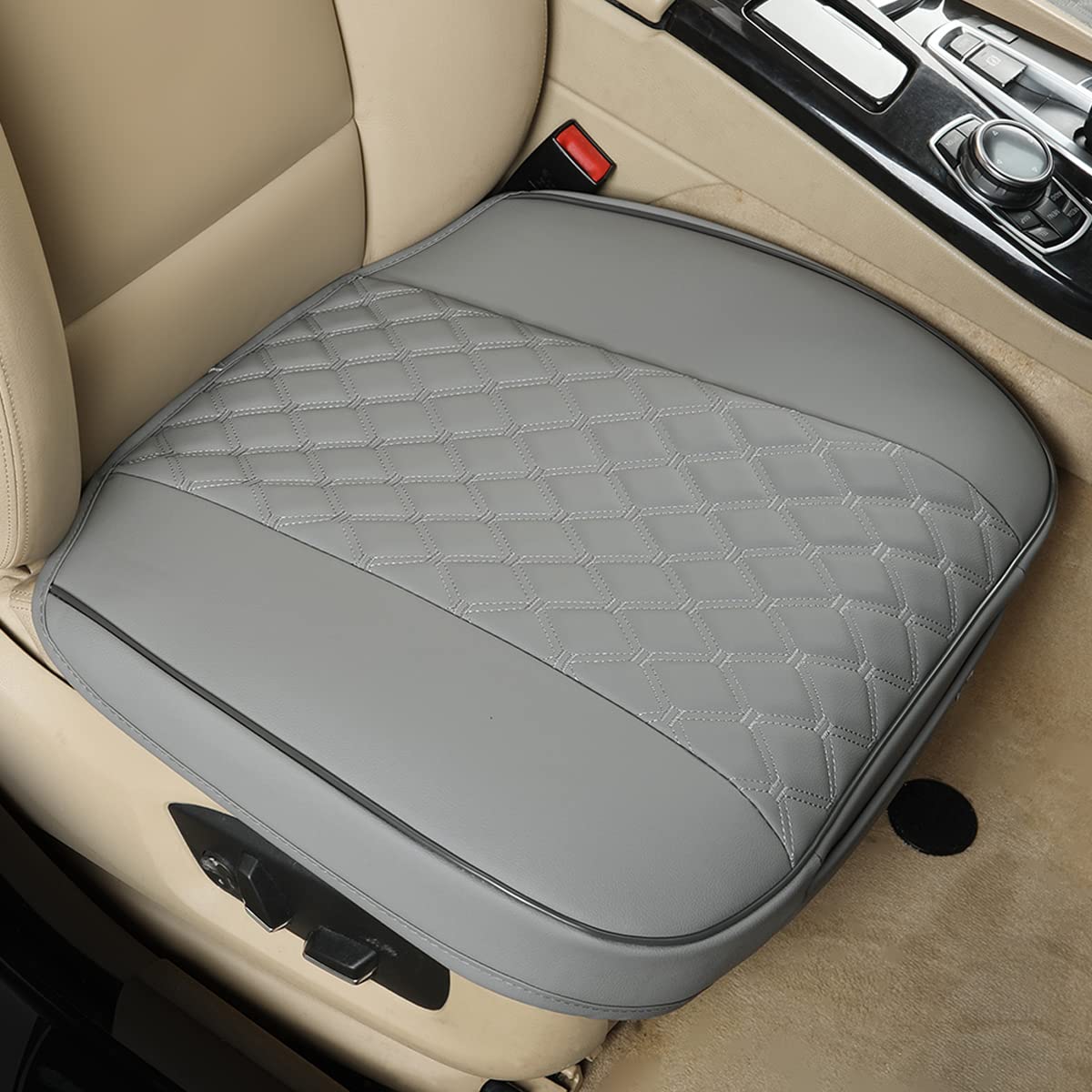 Foto 1 | Funda De Asiento De Coche Con Diseño De Pantera Negra, Parte Delantera De Poliuretano, 1 Pieza, Gris - Venta Interna