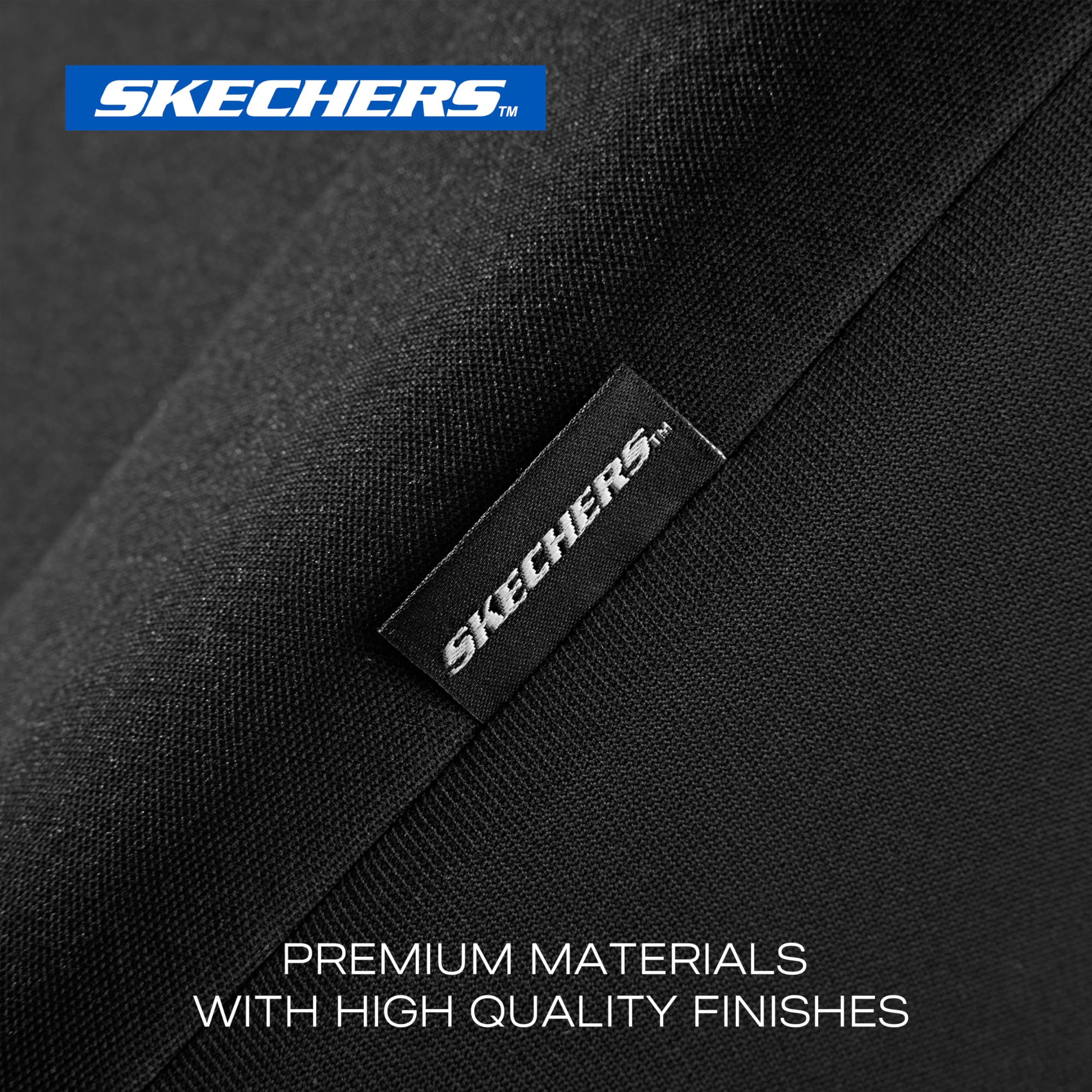 Foto 5 pulgar | Fundas Para Asientos De Coche Skechers Premium, Poliéster Transpirable, Color Negro - Venta Internacional.