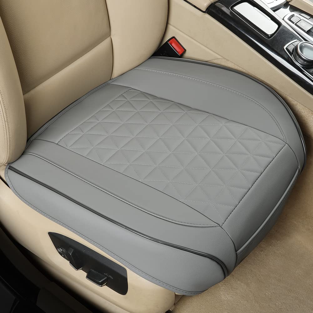 Foto 2 pulgar | Funda De Asiento De Coche Black Panther Luxury De Piel Sintética Gris - Venta Internacional.