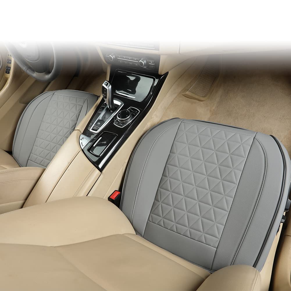 Foto 3 pulgar | Funda De Asiento De Coche Black Panther Luxury De Piel Sintética Gris - Venta Internacional.