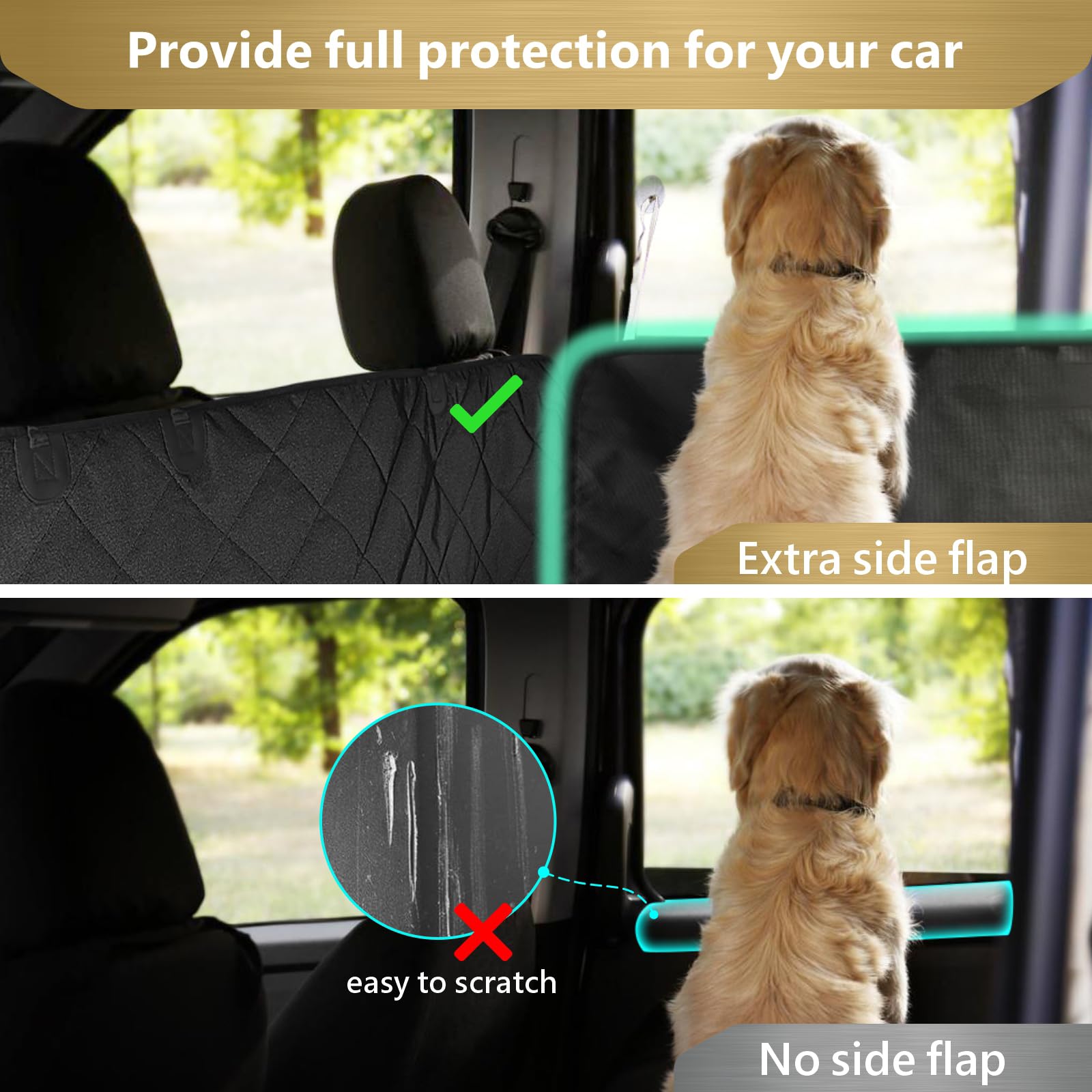 Foto 4 pulgar | Funda Suv Cargo Liner F-color Impermeable Para Perros, Ajuste Universal - Venta Internacional.