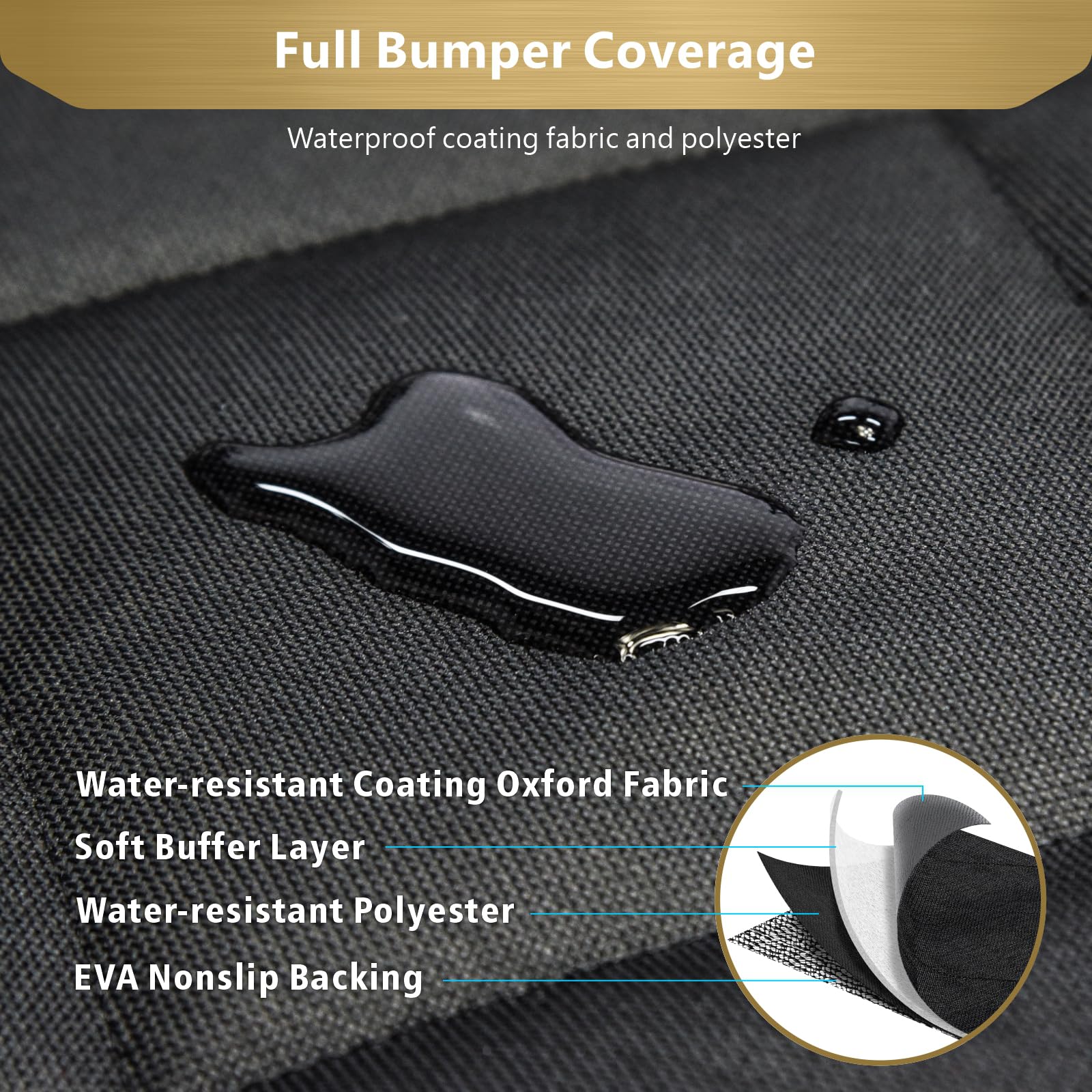 Foto 6 pulgar | Funda Suv Cargo Liner F-color Impermeable Para Perros, Ajuste Universal - Venta Internacional.
