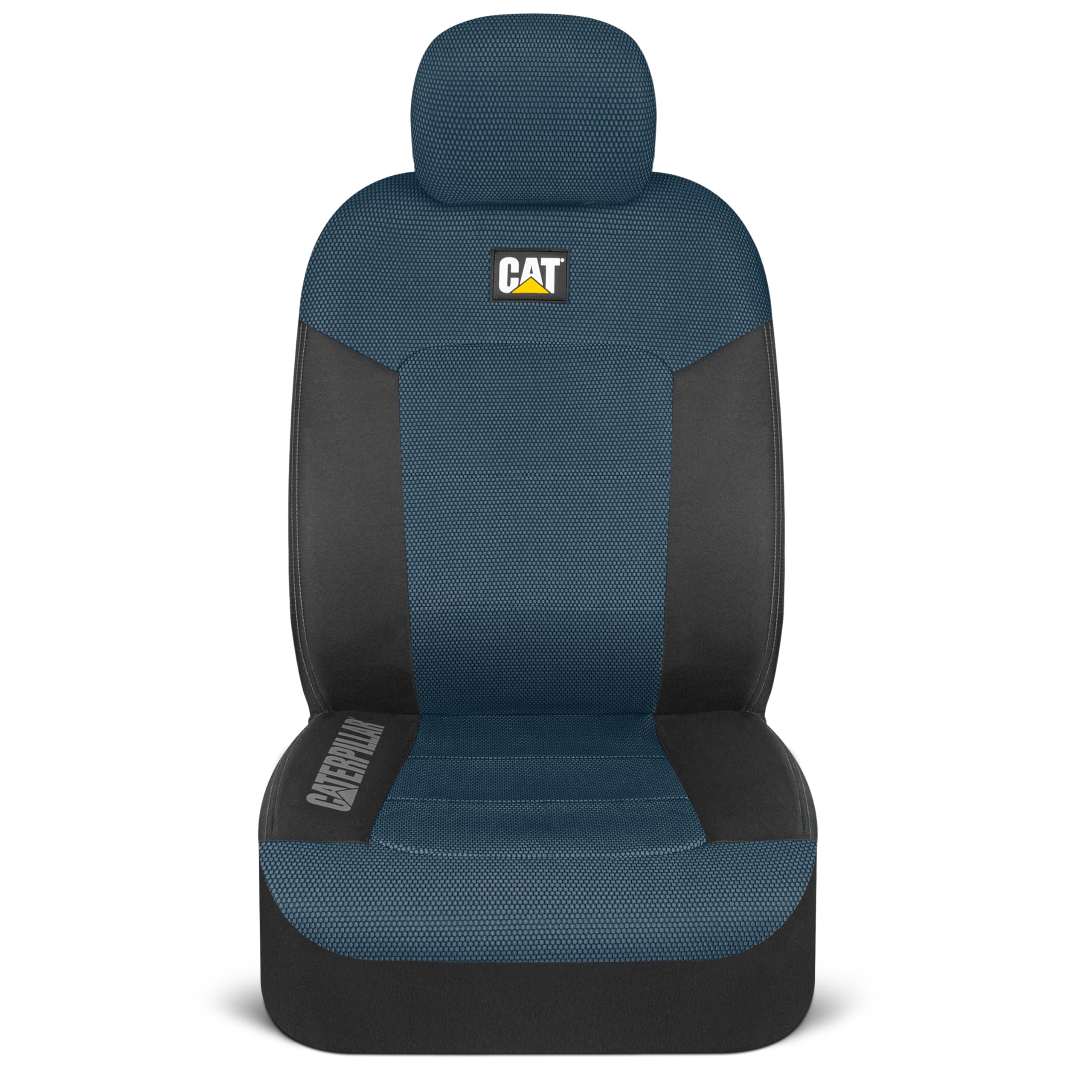 Foto 8 pulgar | Fundas De Asiento Cat Meshflex Azules Y Negras Para Automóviles, Camiones Y Suv - Venta Internacional.