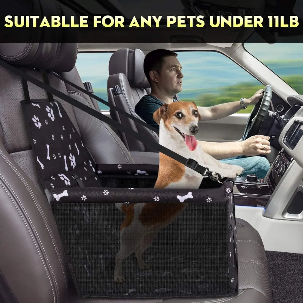 Foto 4 pulgar | Asientos De Coche Para Mascotas, Belug Perros O Gatos Negro
