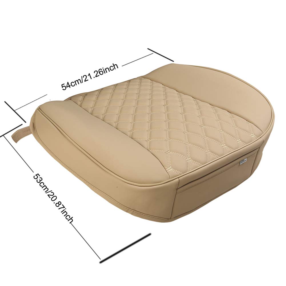 Foto 4 pulgar | Funda De Asiento De Coche Con Diseño De Pantera Negra, Piel Sintética, Parte Delantera Beige, 1 Unidad - Venta In