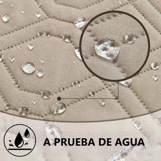 Foto 2 | Funda Impermeable De Colchón Para Mascotas Cama Anti Manchas Eo Safe Imports Esi-18718 Marrón