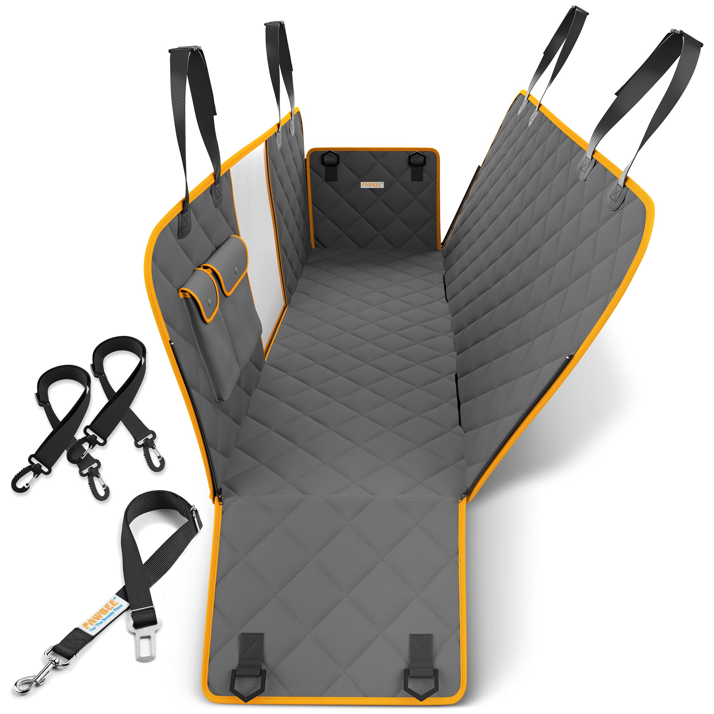 Foto 1 | Funda De Asiento De Coche Para Perros Pawbee, Impermeable Y Antideslizante Para Suv Y Camión - Venta Internacional.