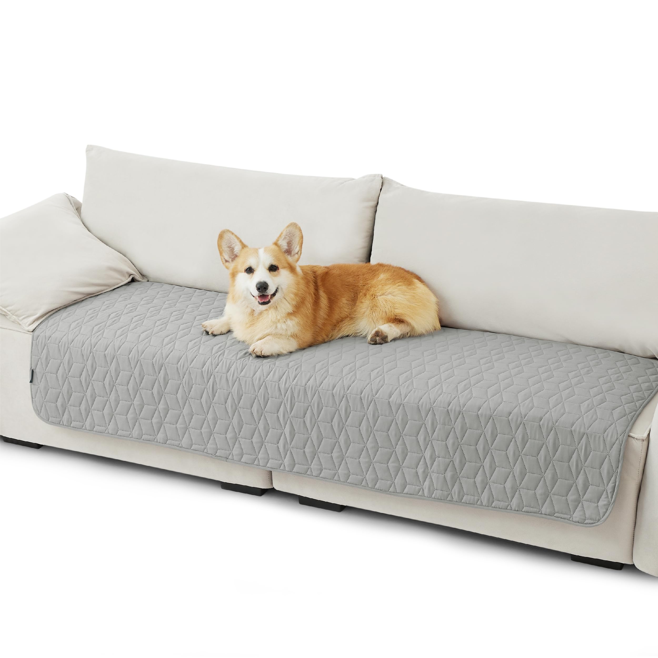 Foto 2 pulgar | Funda De Sofá Impermeable 100% Para Perros, Lavable, Gris - Venta Internacional.