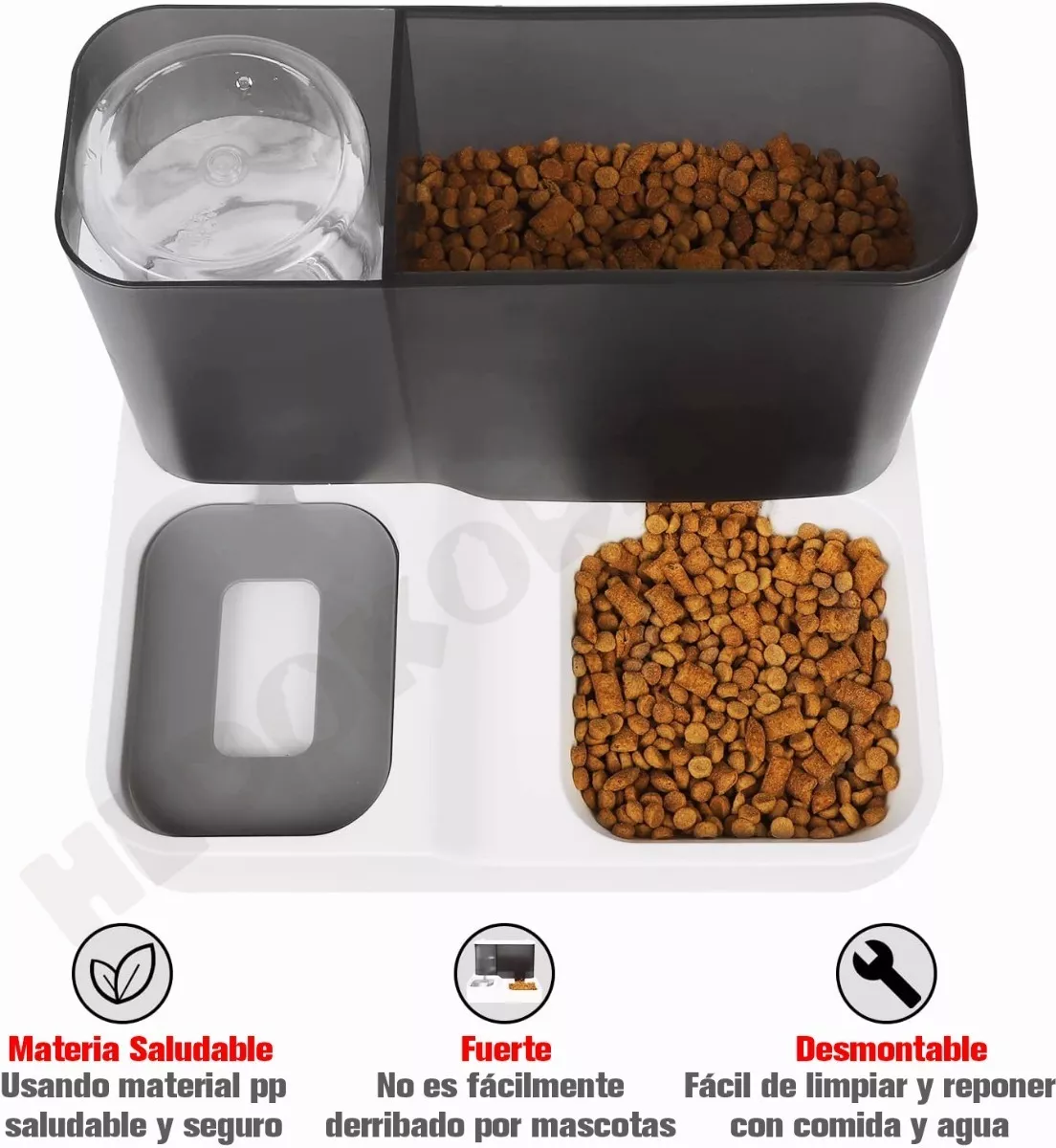 Foto 4 pulgar | Dispensador Comedero Y Bebedero Automático para Macotas Beluga Spielwaren GmbH color Blanco