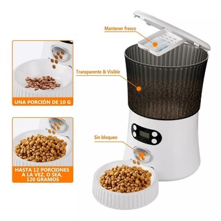 Foto 3 | Alimentador Comedero Automático para Perros Eo Safe Imports Esi-10082 Multicolor
