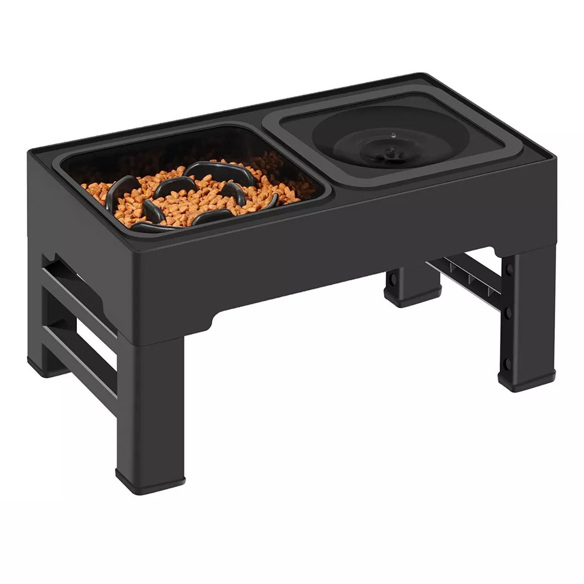 Foto 1 | Comedero Elevado Para Perro Mascota altura Ajustable  Eo Safe Imports Esi-11551 Negro