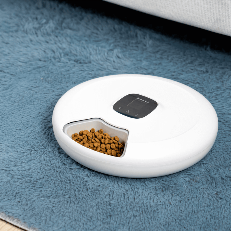 Foto 6 pulgar | Dispensador Automático de Comida Smart Tek Pf 300 Blanco para Mascotas