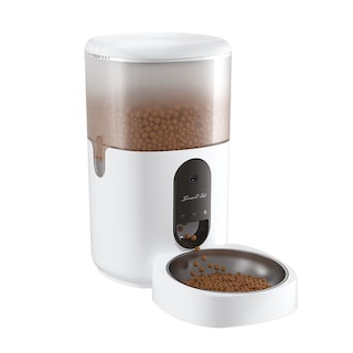 Foto 1 | Dispensador de Alimento para máscotas Automático Con Cámara HD, control WIFI, 4L, compatible Android/iOS PF200 Smart-