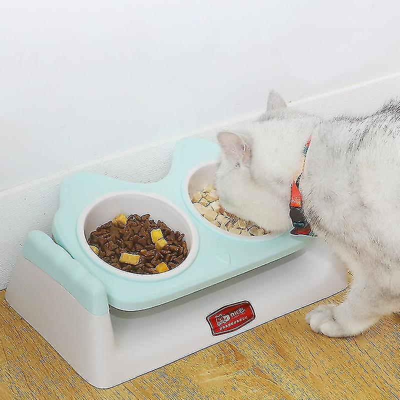 Foto 3 pulgar | Cuenco Dispensador De Comida Para Mascotas Y Gatos Con Soporte Elevado Para Perros Y Gatos - Venta Internacional.