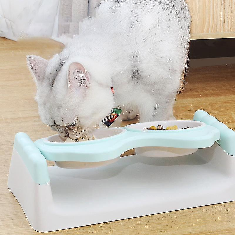 Foto 5 pulgar | Cuenco Dispensador De Comida Para Mascotas Y Gatos Con Soporte Elevado Para Perros Y Gatos - Venta Internacional.