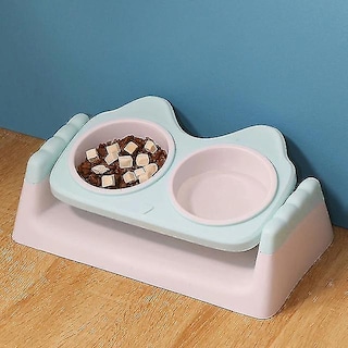 Foto 1 | Cuenco Dispensador De Comida Para Mascotas Y Gatos Con Soporte Elevado Para Perros Y Gatos - Venta Internacional.