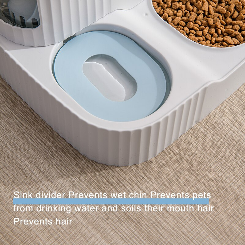 Foto 3 pulgar | Recipiente Automático De Comida Y Agua Para Mascotas Con Capacidad De 3 Litros Para Gatos Y Perros - Venta Internacion