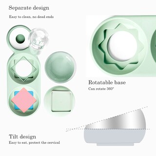 Foto 1 | Dispensador De Agua Y Comida Para Perros Y Gatos Pet Feeder, Cuencos Dobles - Venta Internacional.