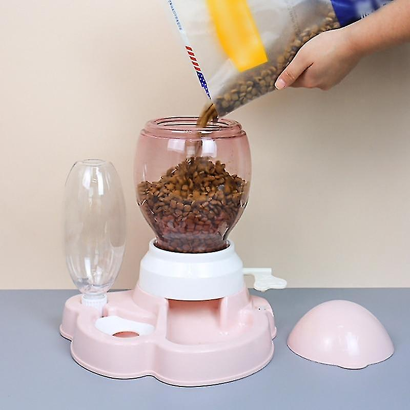 Foto 5 pulgar | Dispensador De Alimentos Para Mascotas, Fuente, Alimentador De Agua Automático - Venta Internacional.