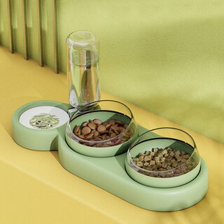 Foto 1 | Comedero De Agua Automático De Doble Cuenco Para Perros Y Gatos - Venta Internacional.
