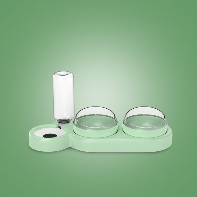 Foto 4 pulgar | Comedero De Agua Automático De Doble Cuenco Para Perros Y Gatos - Venta Internacional.