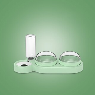 Foto 3 | Comedero De Agua Automático De Doble Cuenco Para Perros Y Gatos - Venta Internacional.
